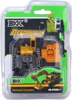 Transformerende robot - gravemaskine/buldoser/cisterne