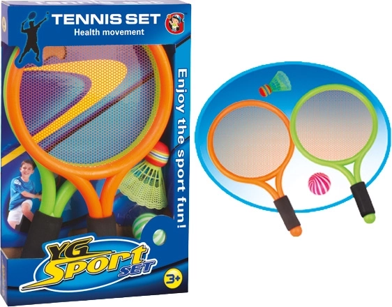 Børnesæt til tennis og badminton 39 cm