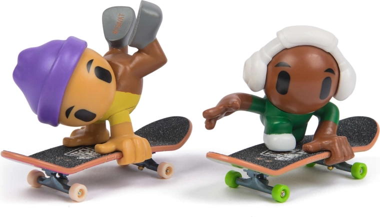 Bevægelige skateboardfigurer