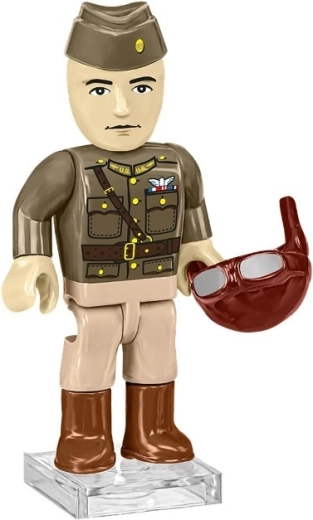 Pilotfigur af George A. Vaughn Jr. med i pakken