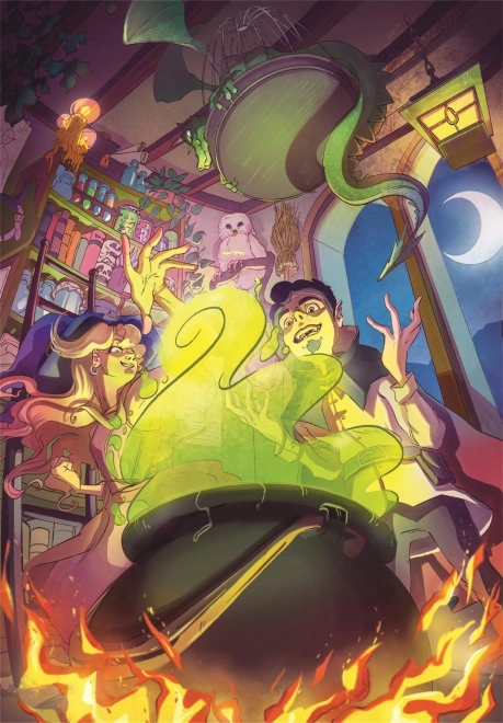 Puslespil Ægte magi 300 brikker CLEMENTONI