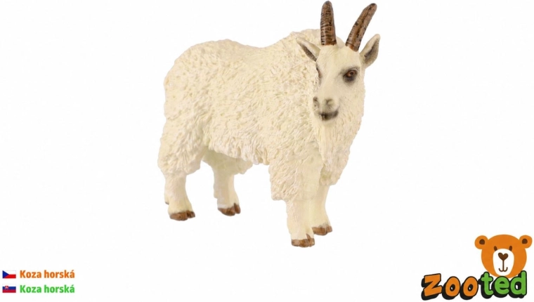 Bjørneged plastfigur 10 cm - 1 stk.