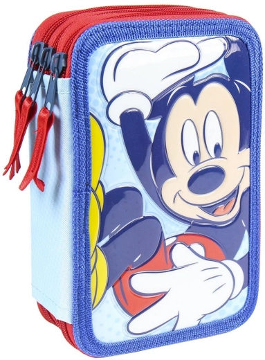 Mickey-design og slidstærk polyester