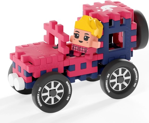 Køretøj med frit roterende hjul