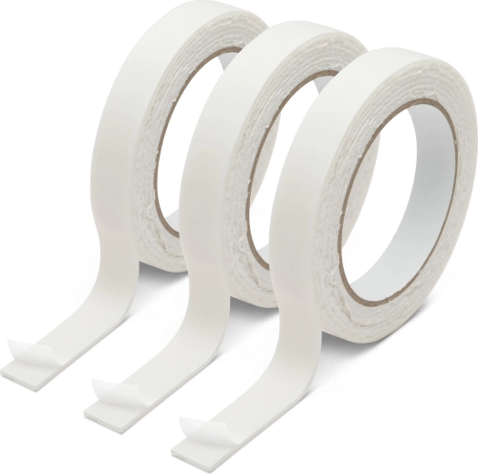 Sæt med dobbeltsidede skumtape