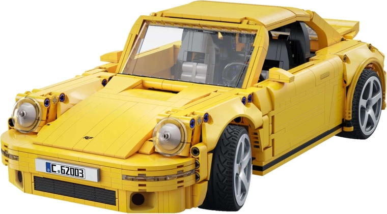 Ikonisk RUF CTR Yellowbird-design i skala 1:12