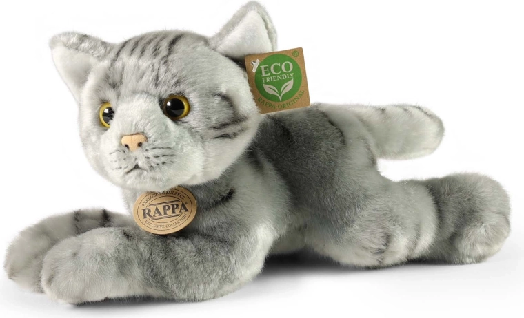 Rappa plyskat grå liggende 30 cm Eco-Friendly