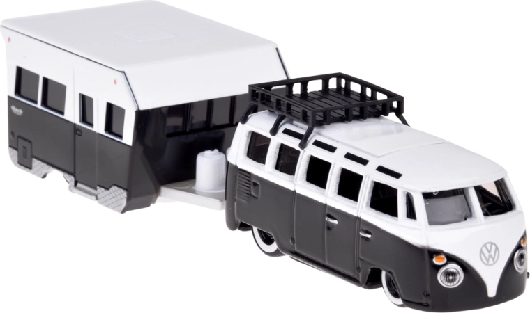 Autentisk duet: Van Samba + campingvogn