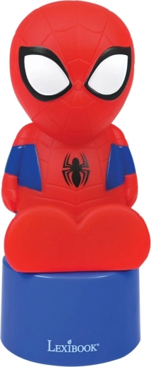 Lexibook natlampe med højttaler Spiderman