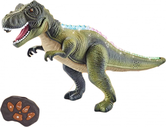 Dino tyrannosaurus RC med effekter 37 cm