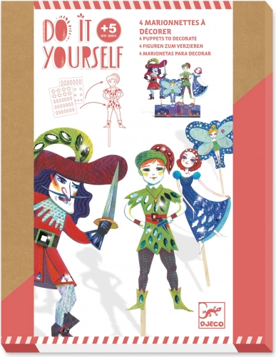 DIY Marionetter Peter Pan fra Djeco