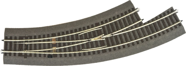 Roco Line buet venstresporsskifte med ballast