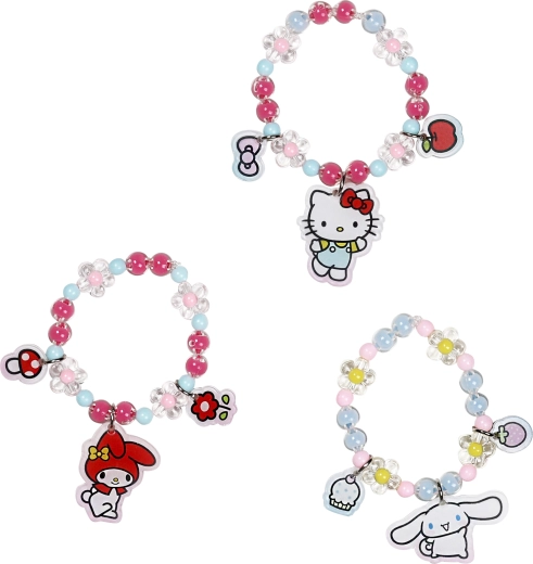 Kreativt sæt til fremstilling af armbånd med Hello Kitty