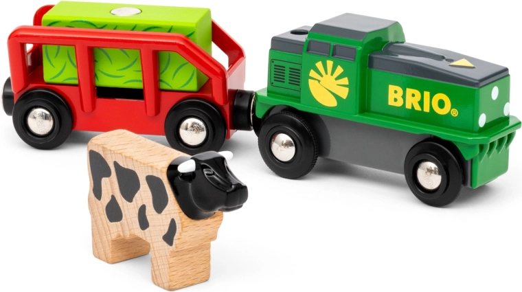 BRIO batteridrevet bondegårdstog