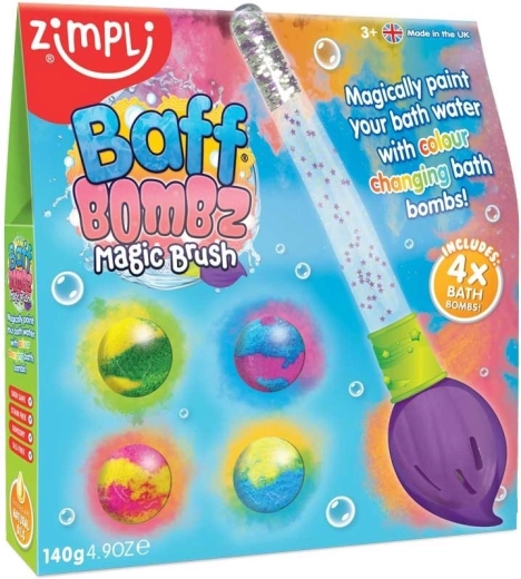 Brusebomber til badet med magisk pensel ZIMPLI KIDS