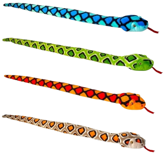 Plysslang 65 cm KEEL TOYS