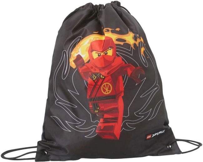 LEGO NINJAGO rød pose til skiftesko