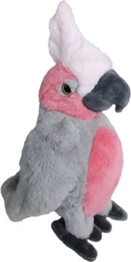 Rosa kakadue bamse 33 cm