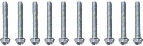JAMARA skruer med cylinderhoved og indvendig sekskant M4 × 30 mm - 10 stk.