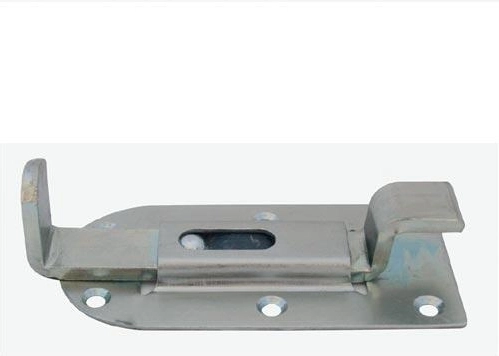 Vinklet skudrigel 125 mm, galvaniseret