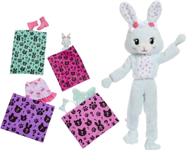 Sød kæledyrsfigur og tilbehør