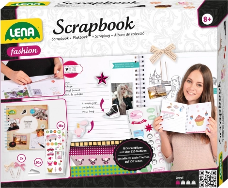 Lena scrapbook-notesbog