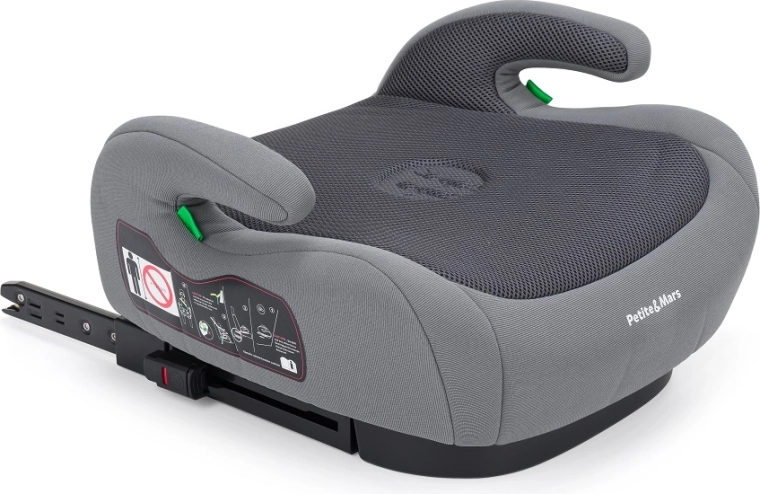 Petite&Mars siddepude Optimus Pro i-Size Grey Air 125–150 cm