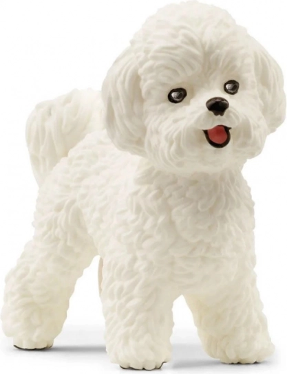 Farm World Bichon Frise hundefigur