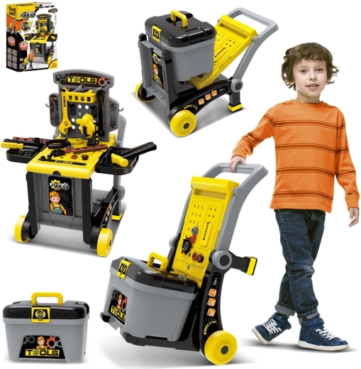 TinyMini børnearbejdsbord 3 i 1
