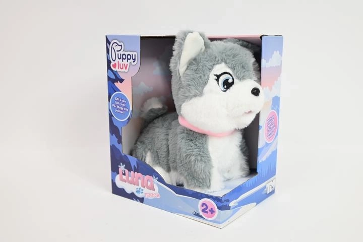 TMT interaktiv plyshund Luna (huskyhvalp)
