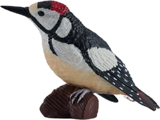 Figur af stor flagspætte MOJO