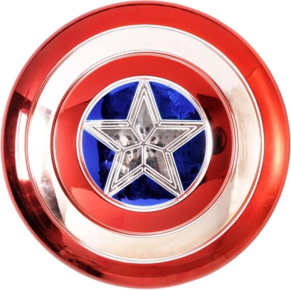 Captain Americas skjold – rekvisit med håndrem