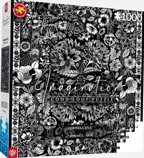 GOOD LOOT Puzzle Imagination: Dominika Wilk – Monochrome Eden 1.000 brikker