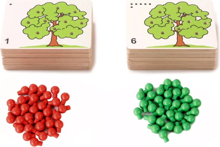 Toys for life tællespil med æbler op til 10
