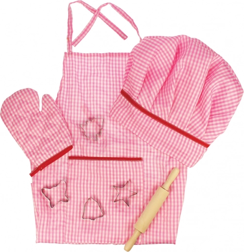 Bigjigs Toys lyserødt børnekokkesæt