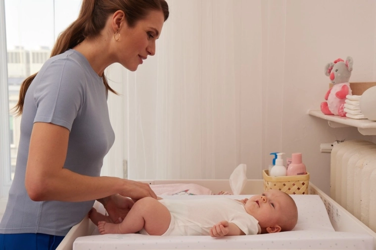 Blød polstring for babys komfort