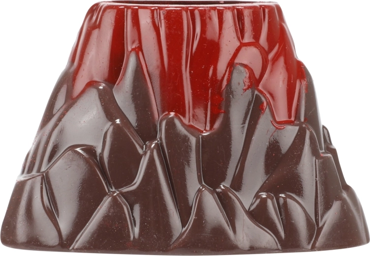 Holdbar plastmodel af vulkan
