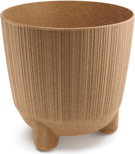 Blomsterpotte Ryfo Eco Wood 19,5 cm naturo