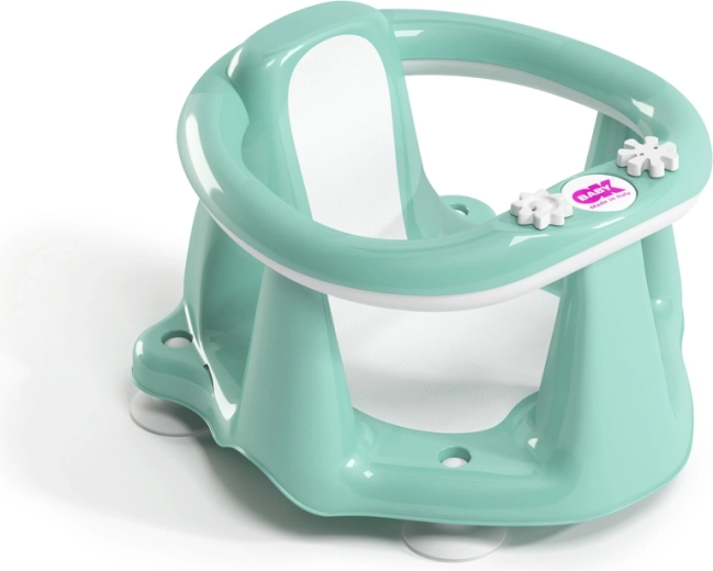 Ok Baby Flipper Evolution skridsikkert badekarsæde med sugekopper 6–15 måneder, sky blue