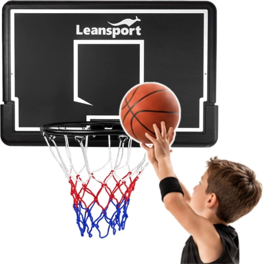 Leansport hængende basketballkurv med plade 90 cm