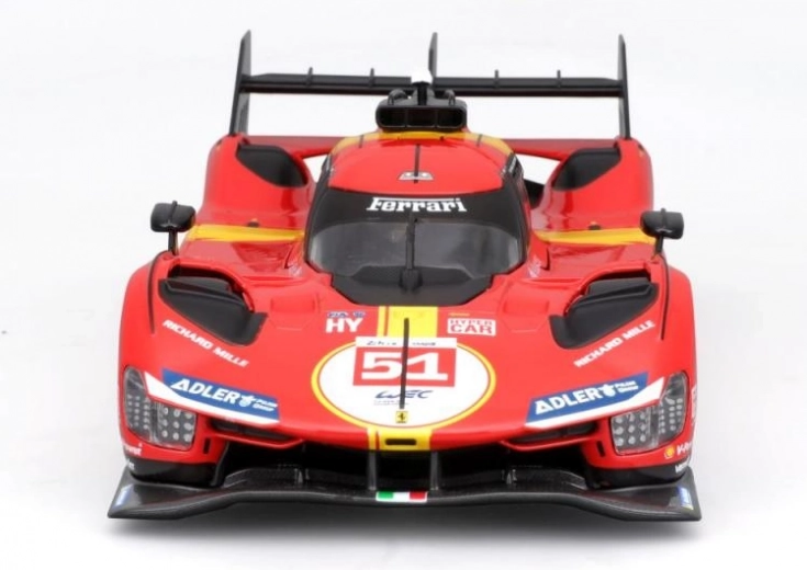 Bburago 1:24 Ferrari Racing - 499P LMH - Rød #51