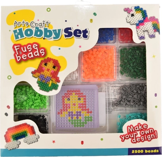 Kreativt sæt med strygeperler 2500 stk.