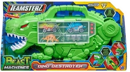 Teamsterz Beast Machines-dinosaur med 4 tilbehørsdele