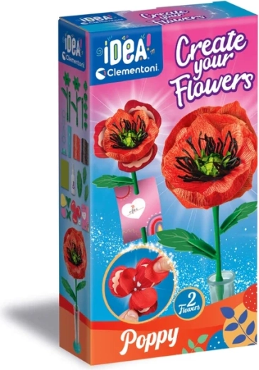 Clementoni Idea blomsterfabrik – valmue