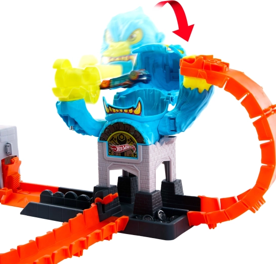 Actiontårn med roterende element