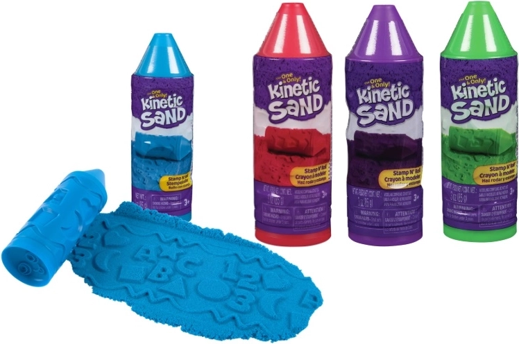 Kinetic Sand stempelrulle med 4 hjul – Spin Master