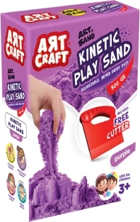 Art Craft kinetisk sand lilla 500 g