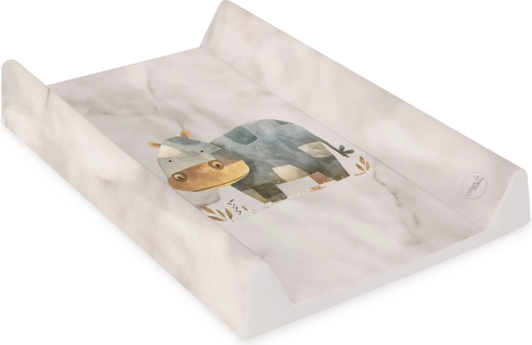 Ceba Baby blød puslepude Basic cosy hippo 50 × 70 cm