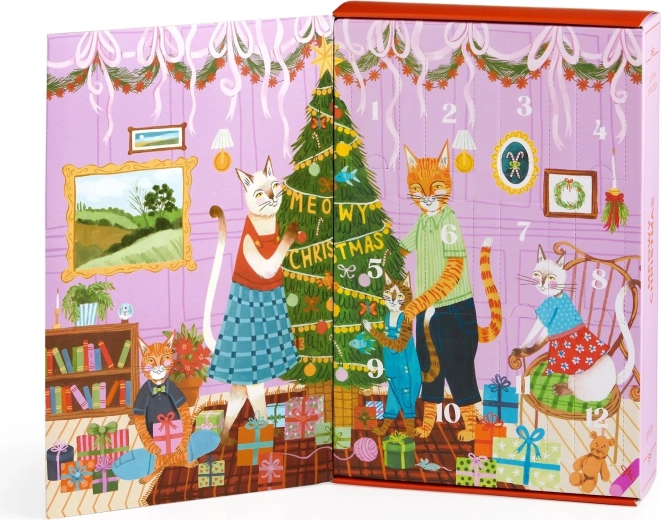 Åbnebog med 12 låger