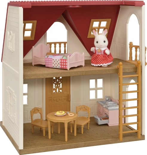 Sylvanian Families basishus med rødt tag